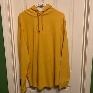 Yellow light weight American eagle hoodie